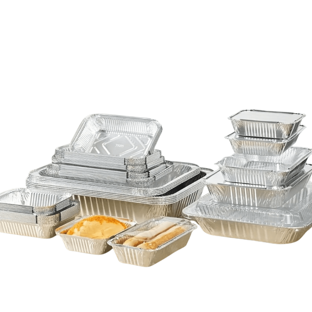 Aluminium Silver Foil Containers - TEM IMPORTS™