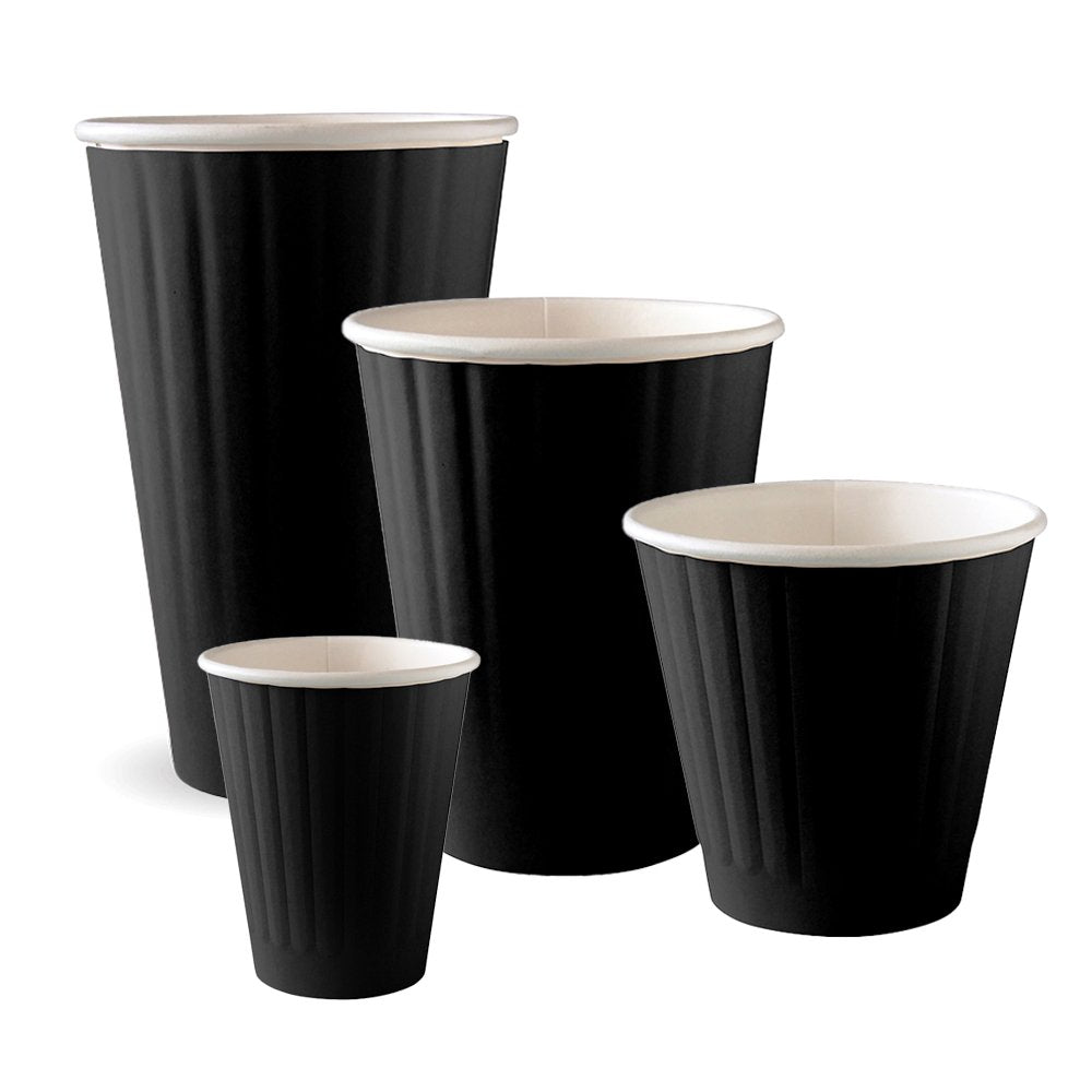 Black BioCups - Double Wall - TEM IMPORTS™
