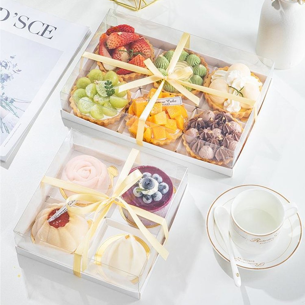 Flat Rectangular Transparent Boxes