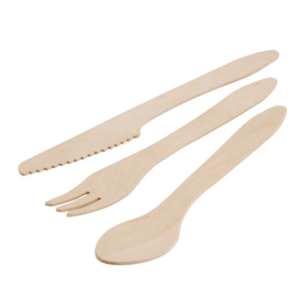 Coated Wooden Cutlery - TEM IMPORTS™