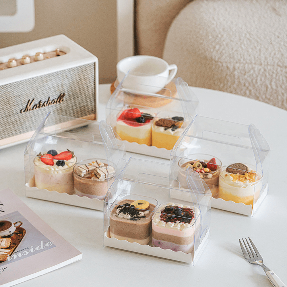 Rectangular Transparent Handle Boxes - TEM IMPORTS™