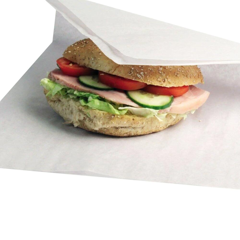 Plain White Greaseproof Paper