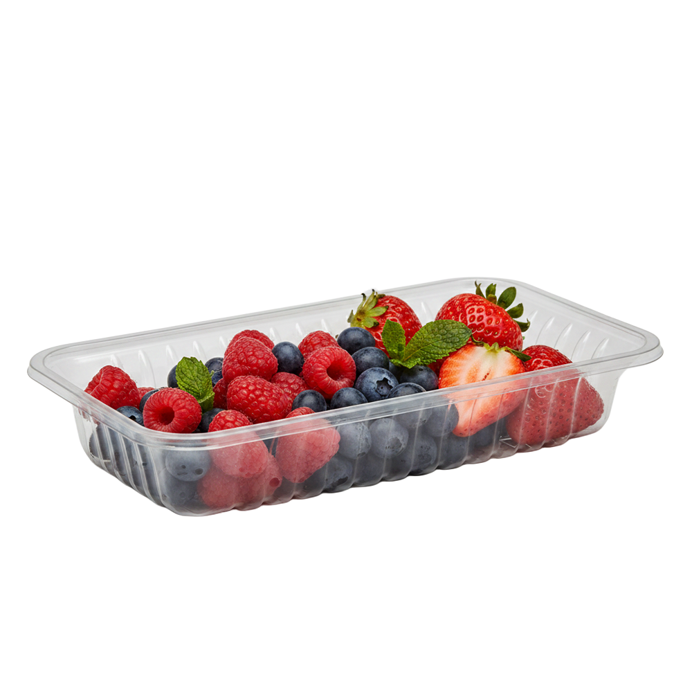 Overwrap Clear PET Deep Tray 280mm x 161mm - 250/CTN