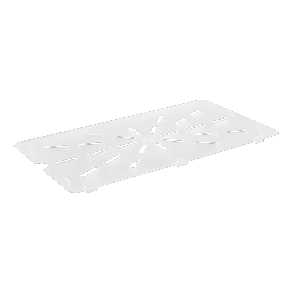 1/1 Size GN Food Pan Drain Plate - Clear - TEM IMPORTS™