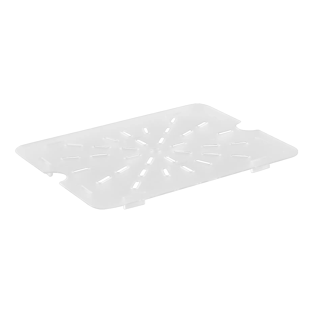 1/2 Size GN Food Pan Drain Plate - Clear - TEM IMPORTS™