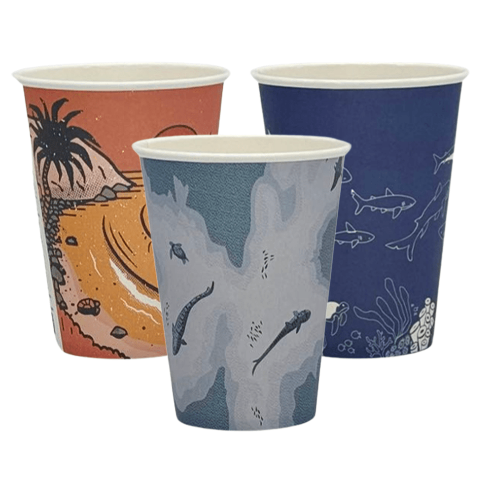 12oz (D/90mm) Australia's Wonder Single Wall Paper Coffee Cup - 1000/CTN - TEM IMPORTS™