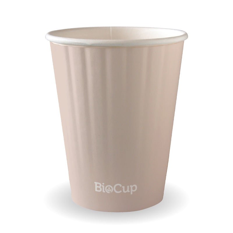 12oz/390mL (90mm) Stone Single Wall BioCup - 1000pcs/ctn - TEM IMPORTS™