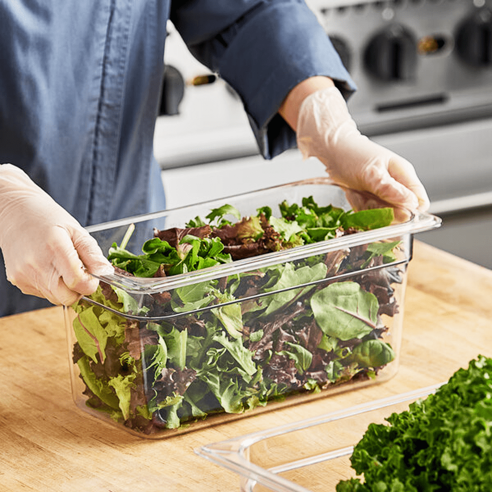 1/3 Size Clear Polycarbonate Food Pan - 150mm - TEM IMPORTS™