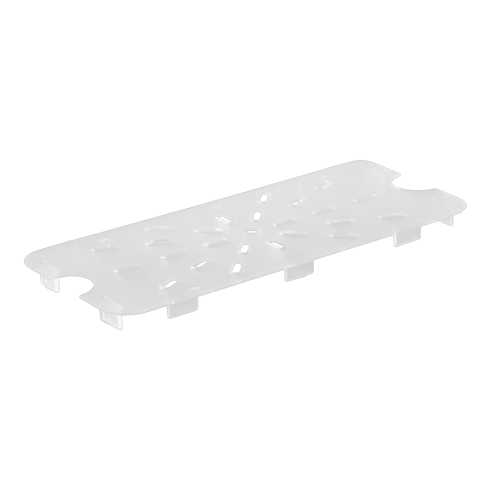 1/3 Size GN Food Pan Drain Plate - Clear - TEM IMPORTS™