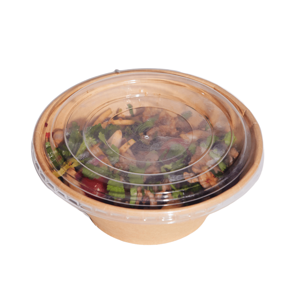 1300mL Deluxa Kraft Paper Bowl - 300/CTN - TEM IMPORTS™
