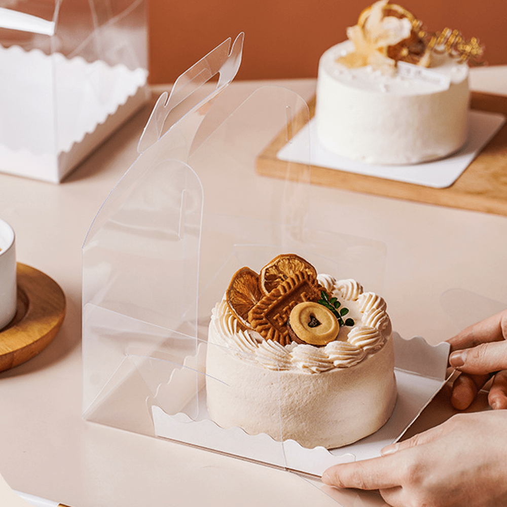 150x150x120mm Square Transparent Box With Handle - TEM IMPORTS™