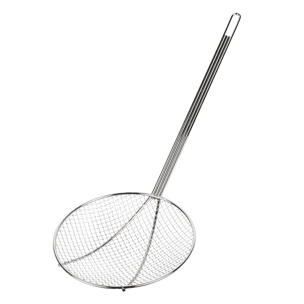 Round Chrome Skimmer Wire Mesh