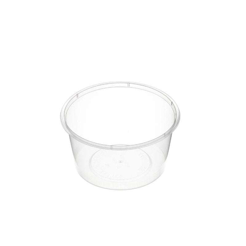15oz/440mL Round Plastic Container Natural - TEM IMPORTS™