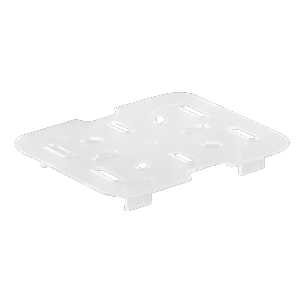 1/6 Size GN Food Pan Drain Plate - Clear - TEM IMPORTS™