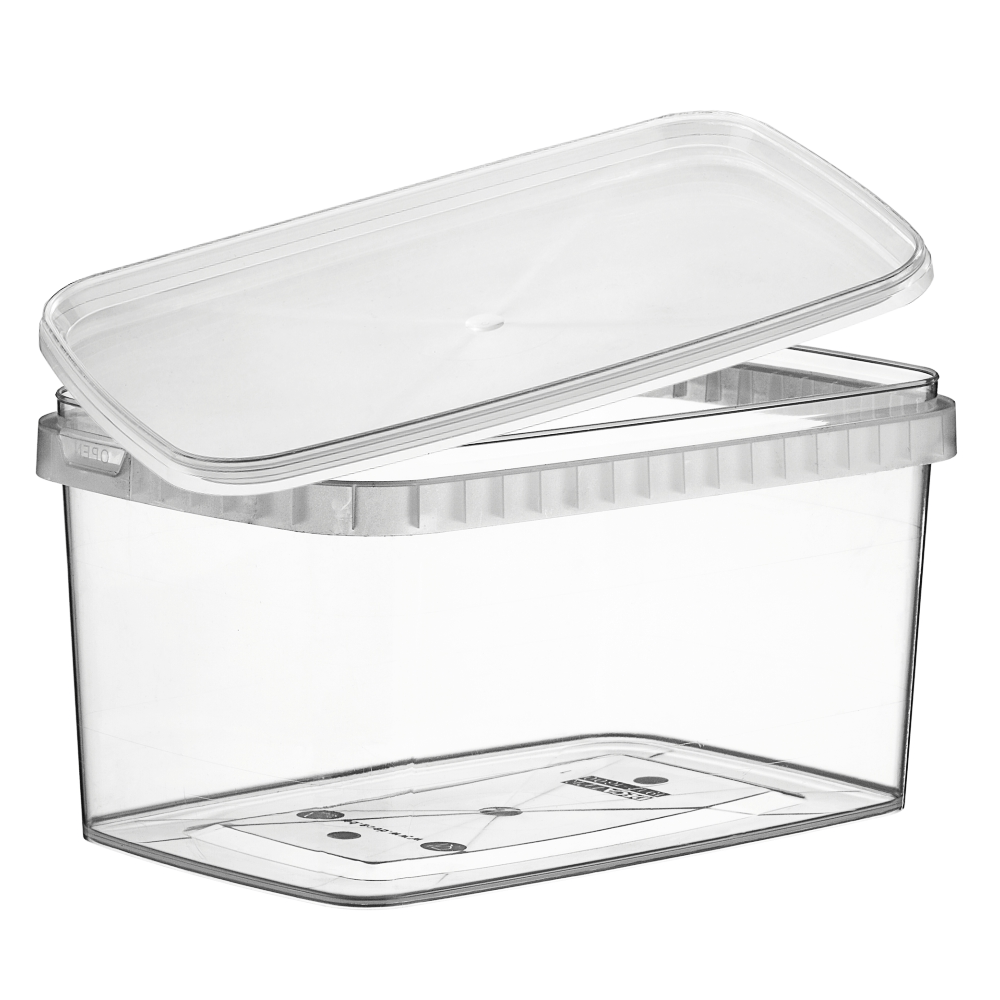 1600mL Rectangle Tamper Proof Container Combo Pack - TEM IMPORTS™