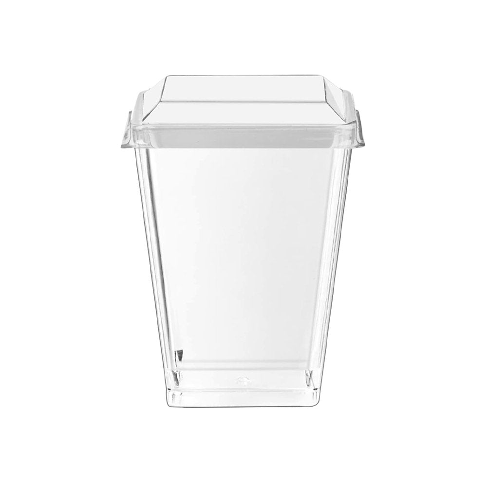 160mL Clear Mini Square Dessert Cup Base - TEM IMPORTS™