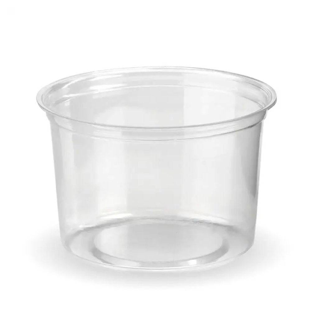 16oz/500mL Clear Unbranded BioBowl - 500pcs/Ctn - TEM IMPORTS™
