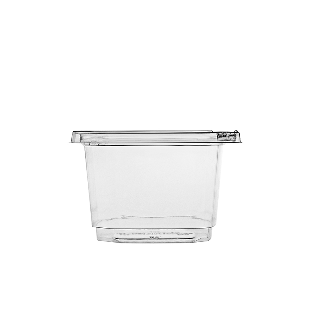 16oz/500mL Tamper Evident Square Deli Container Base - TEM IMPORTS™
