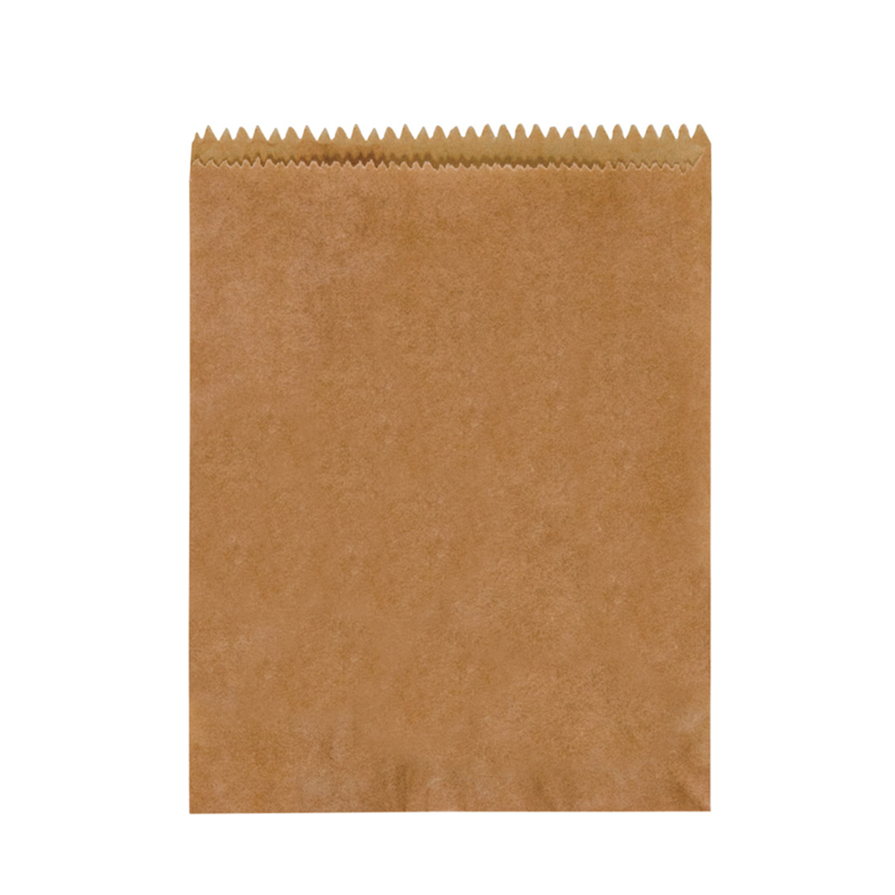 1F Flat Paper Bag Brown 