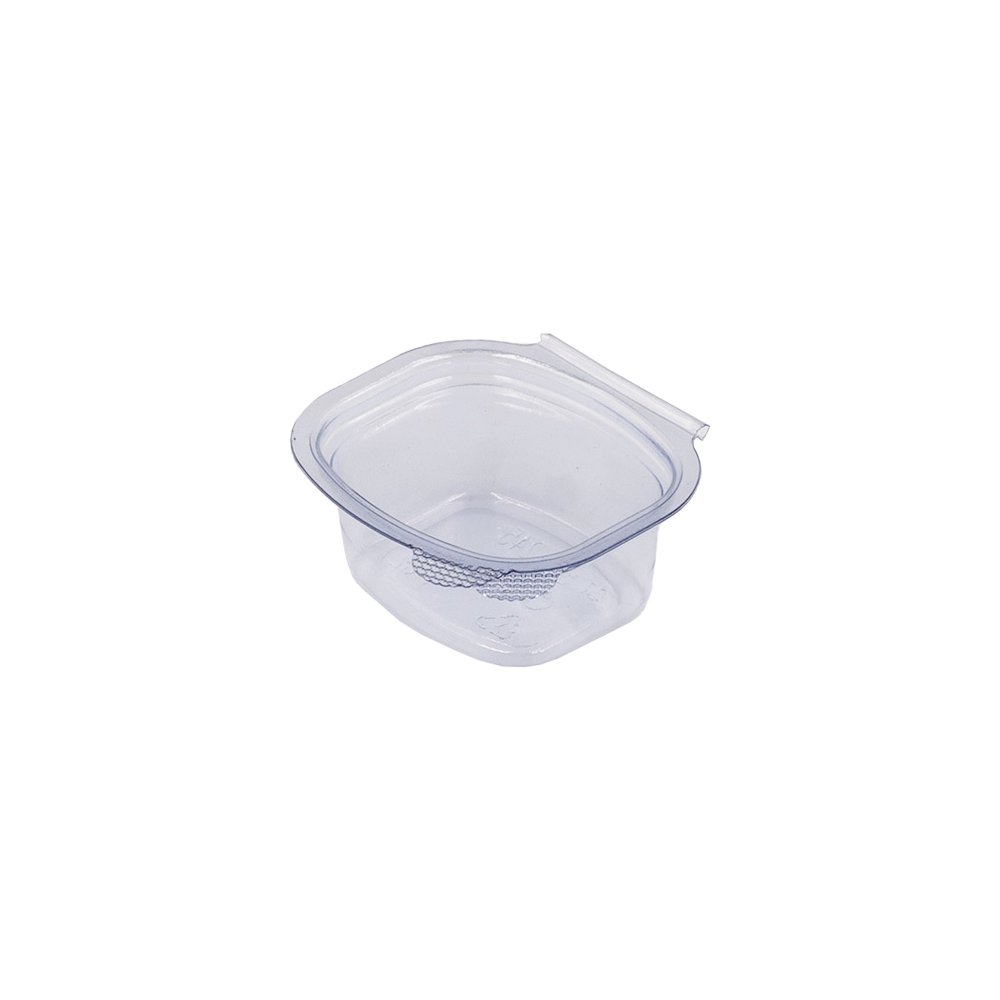1oz/30mL Clear PET Hinged Lid Sauce Container - TEM IMPORTS™
