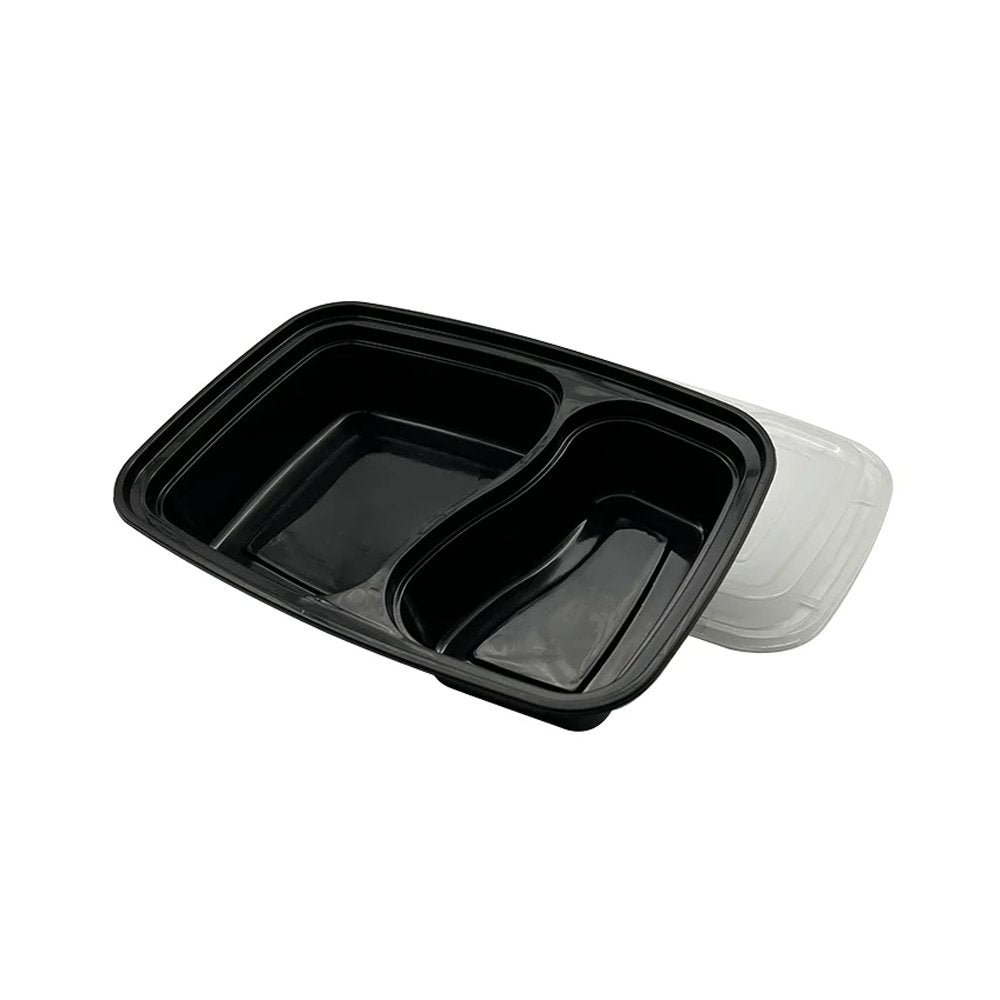 2 Compartment Takeaway Meal Prep Container With Lid - TEM IMPORTS™