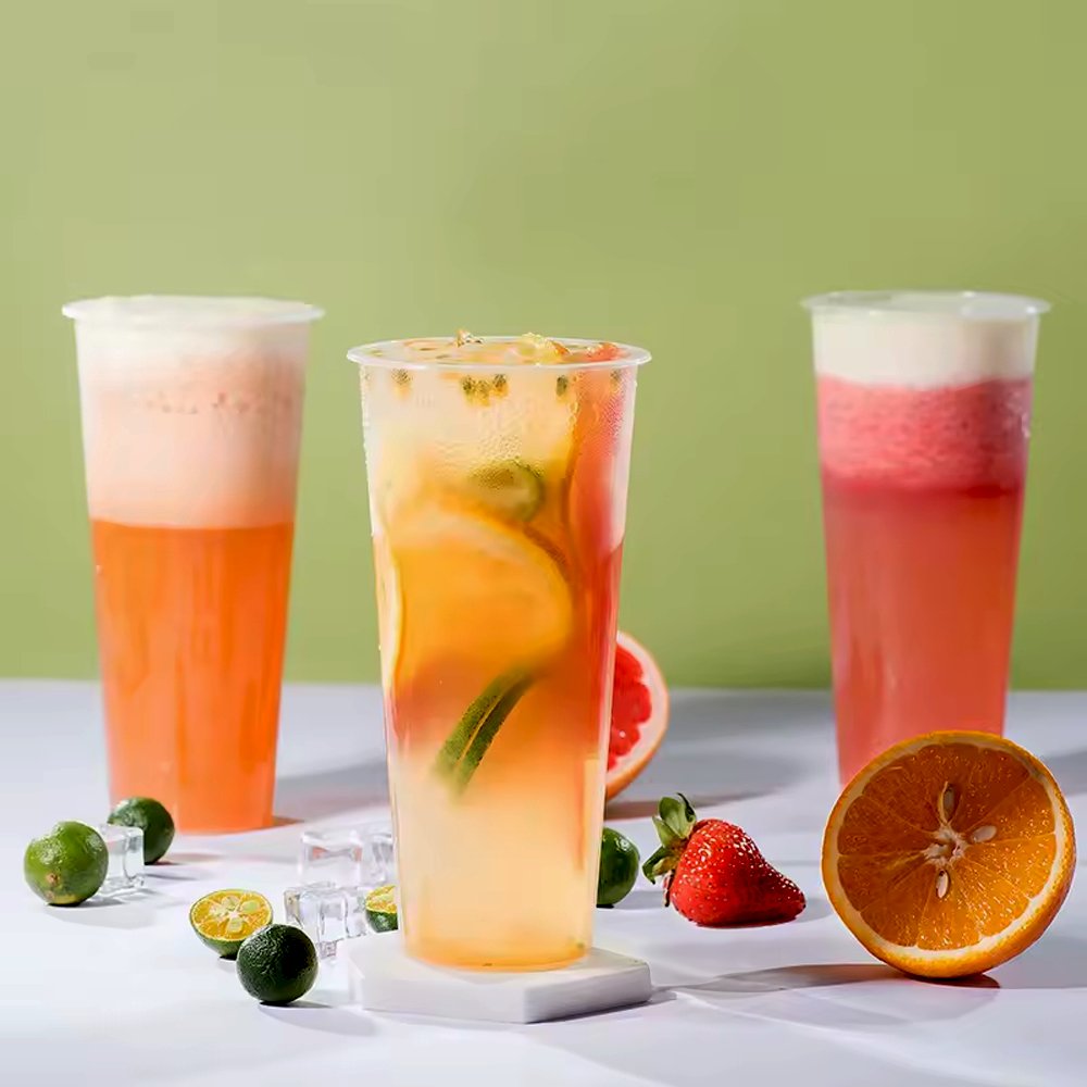 24oz/700mL (90mm) PP Bubble Tea Cup - TEM IMPORTS™