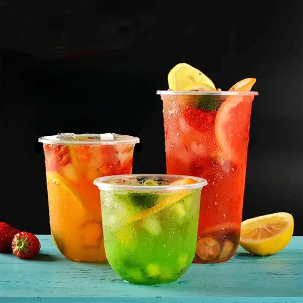 24oz/700mL (D/95mm) PP U - Shape Cup - TEM IMPORTS™