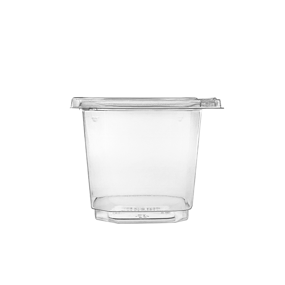 24oz/700mL Tamper Evident Square Deli Container Base - TEM IMPORTS™