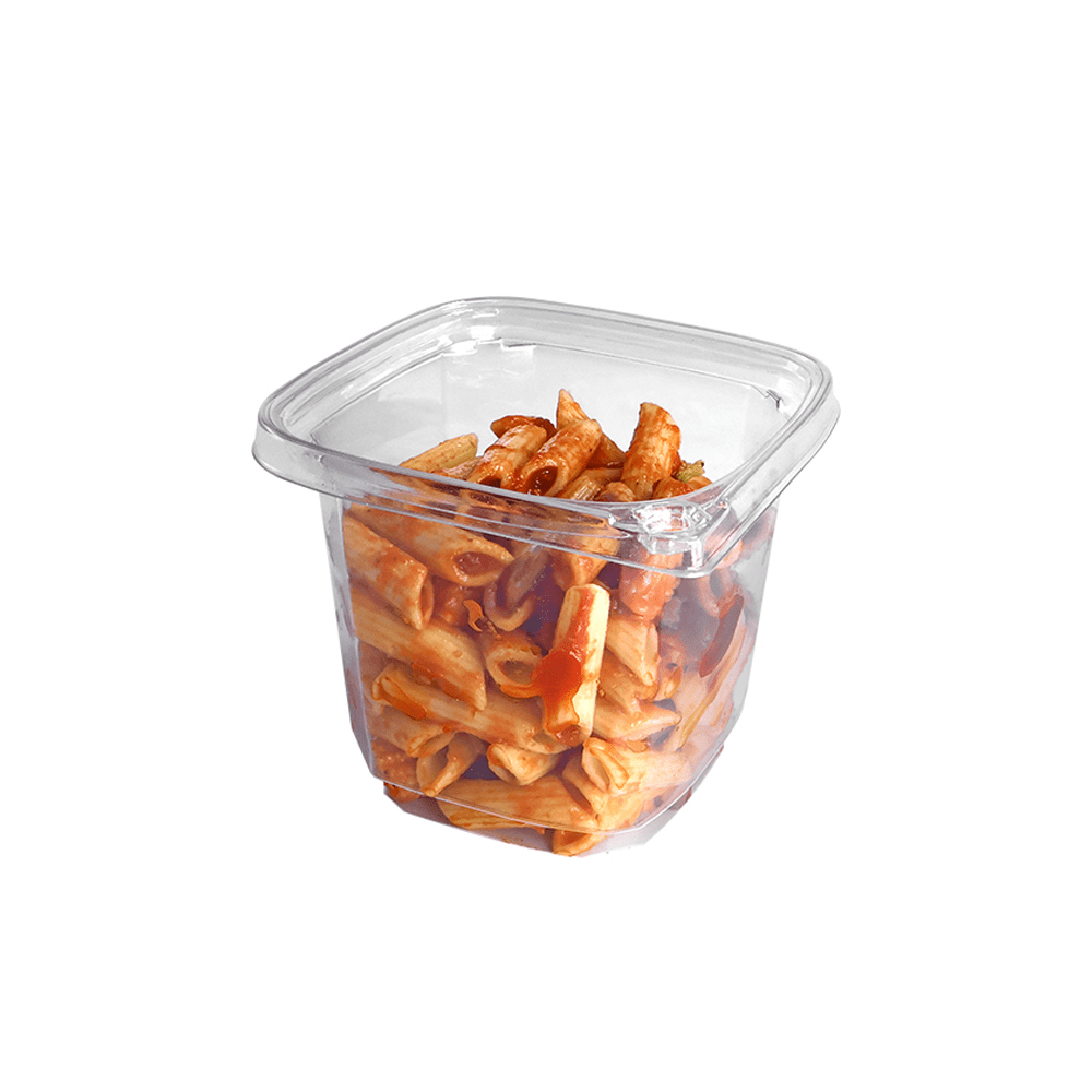 24oz/700mL Tamper Evident Square Deli Container Base - TEM IMPORTS™