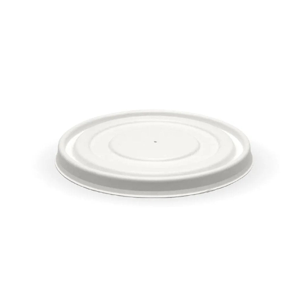 250mL / 8oz Plant Fibre Flat BioBowl Lid - 1000/CTN - TEM IMPORTS™