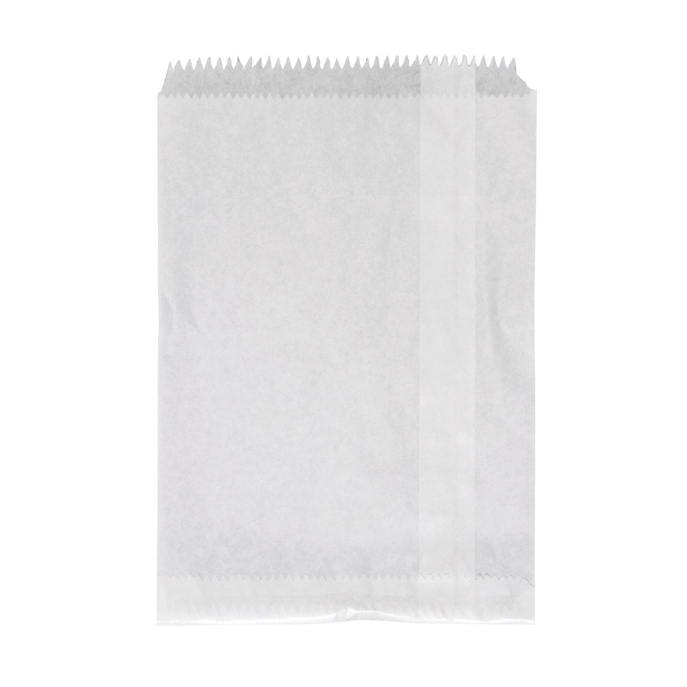 2F Flat Paper Bag White