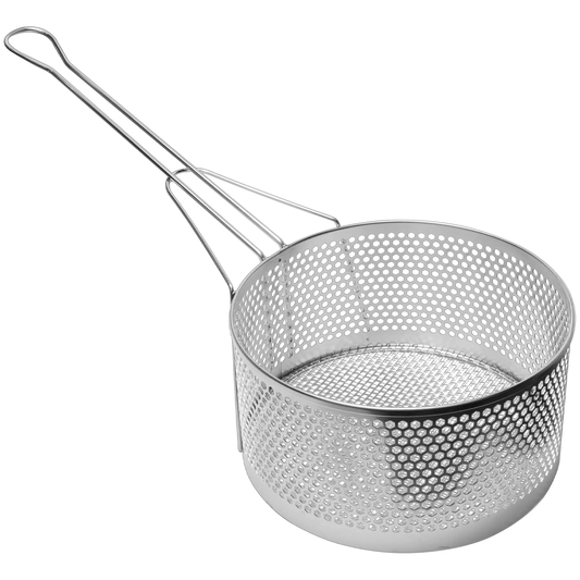 300mm Fry Basket Round Nickle Plated - TEM IMPORTS™