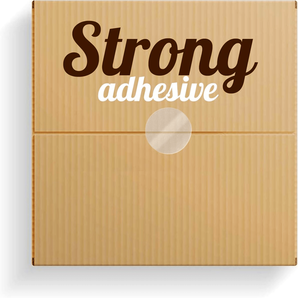 30mm Clear Round Sealing Stickers - 540PCS - TEM IMPORTS™