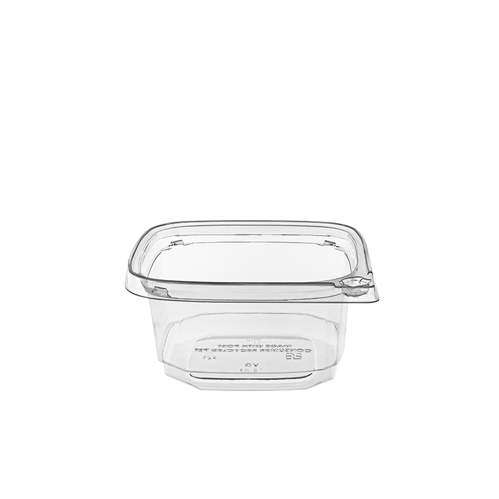 360mL Tamper Evident Square Deli Container Base - TEM IMPORTS™
