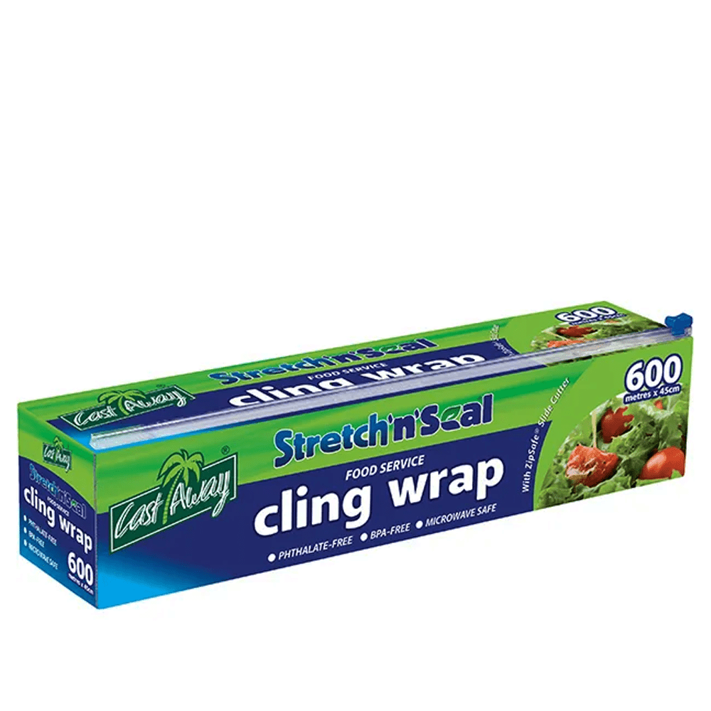 45cm x 600m Food Cling Wrap Plastic Film - TEM IMPORTS™