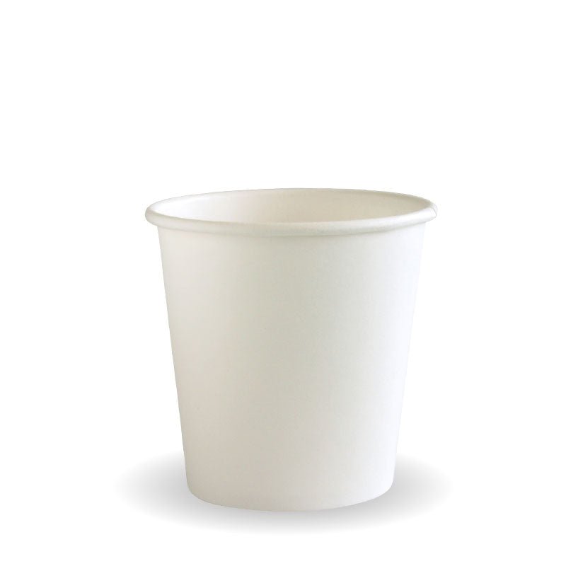 4oz/120mL (63mm) White Single Wall BioCup - 2000pcs/ctn - TEM IMPORTS™