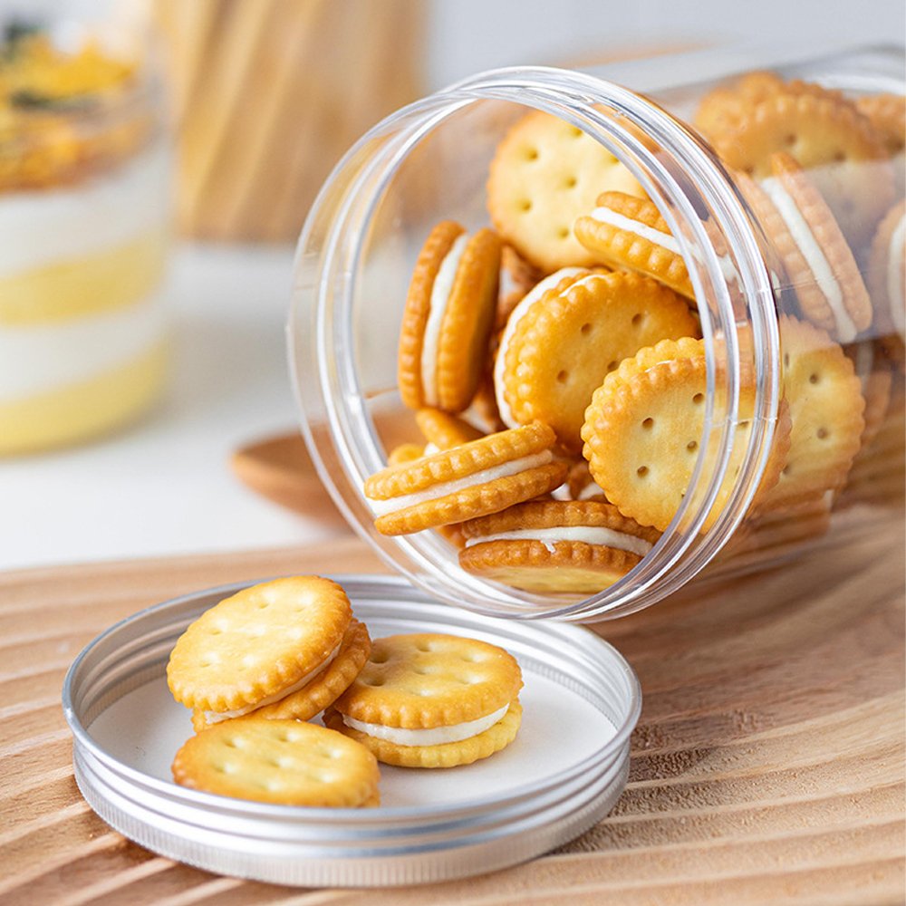 500mL/89mm Neck Straight Sided Plastic Jar - TEM IMPORTS™