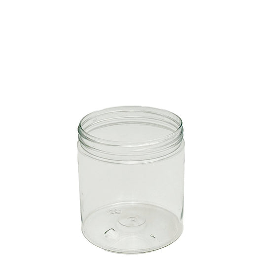 500mL/89mm Neck Straight Sided Plastic Jar - TEM IMPORTS™