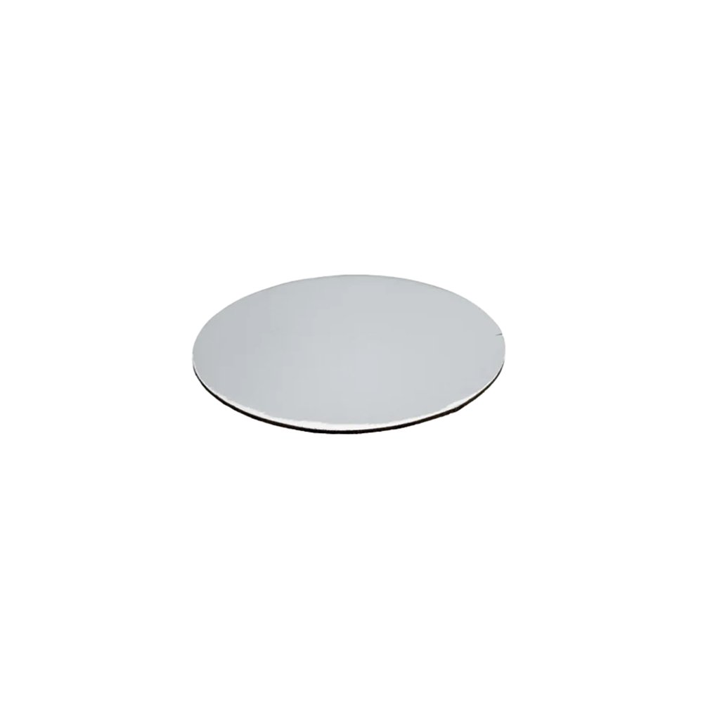 6 Inch Round STD Foil Cake Board - Silver - TEM IMPORTS™