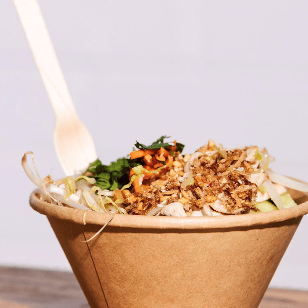 700mL Deluxa Kraft Paper Bowl - 300/CTN - TEM IMPORTS™