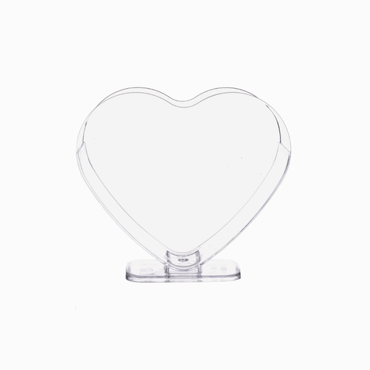 75mL Clear Heart-Shaped Mini Dessert Bowl - TEM IMPORTS™