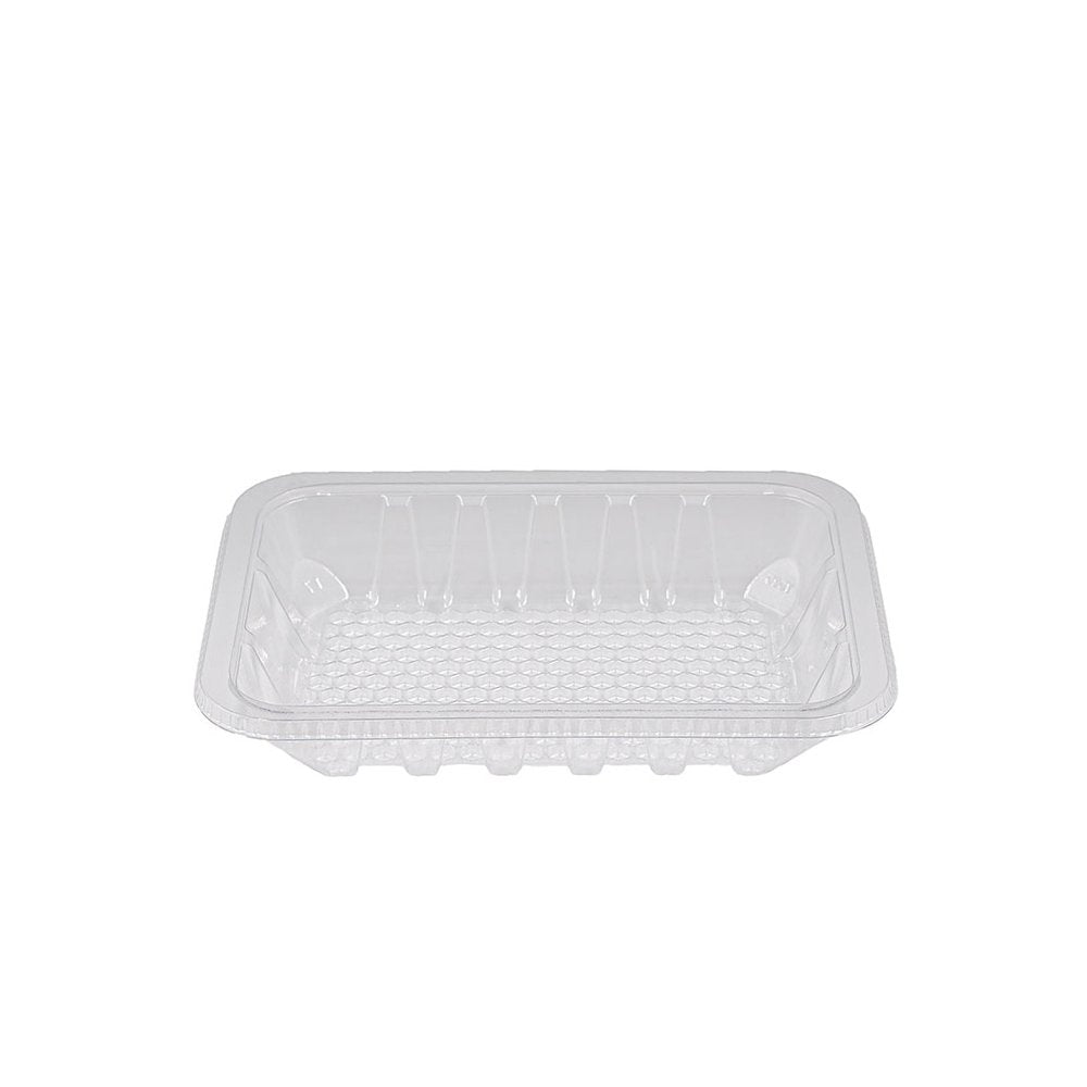 7x5" Clear LiquiLock RPET Produce / Meat Tray - 660/CTN