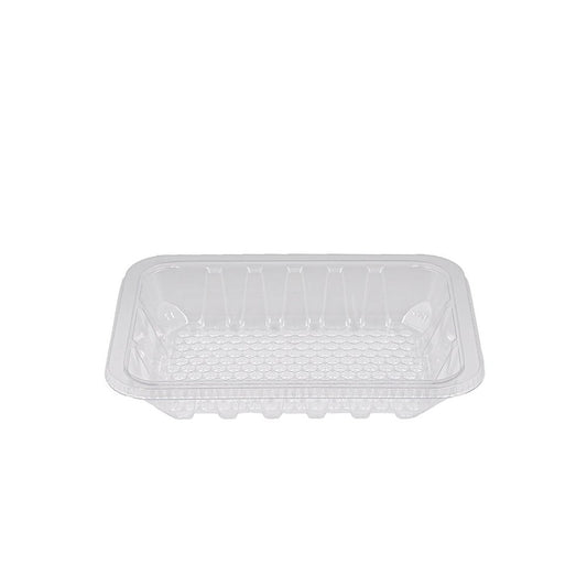 7x5" Clear LiquiLock RPET Produce / Meat Tray - 660/CTN