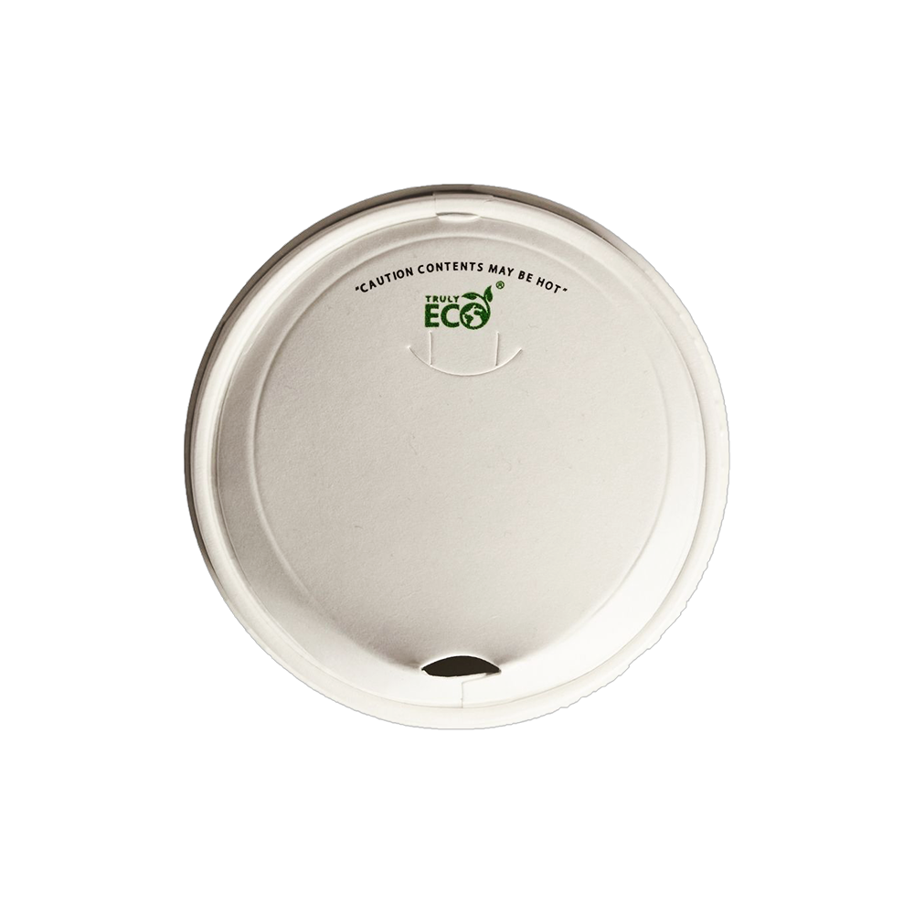 8oz (D/80mm) White Paper Sipper Lid