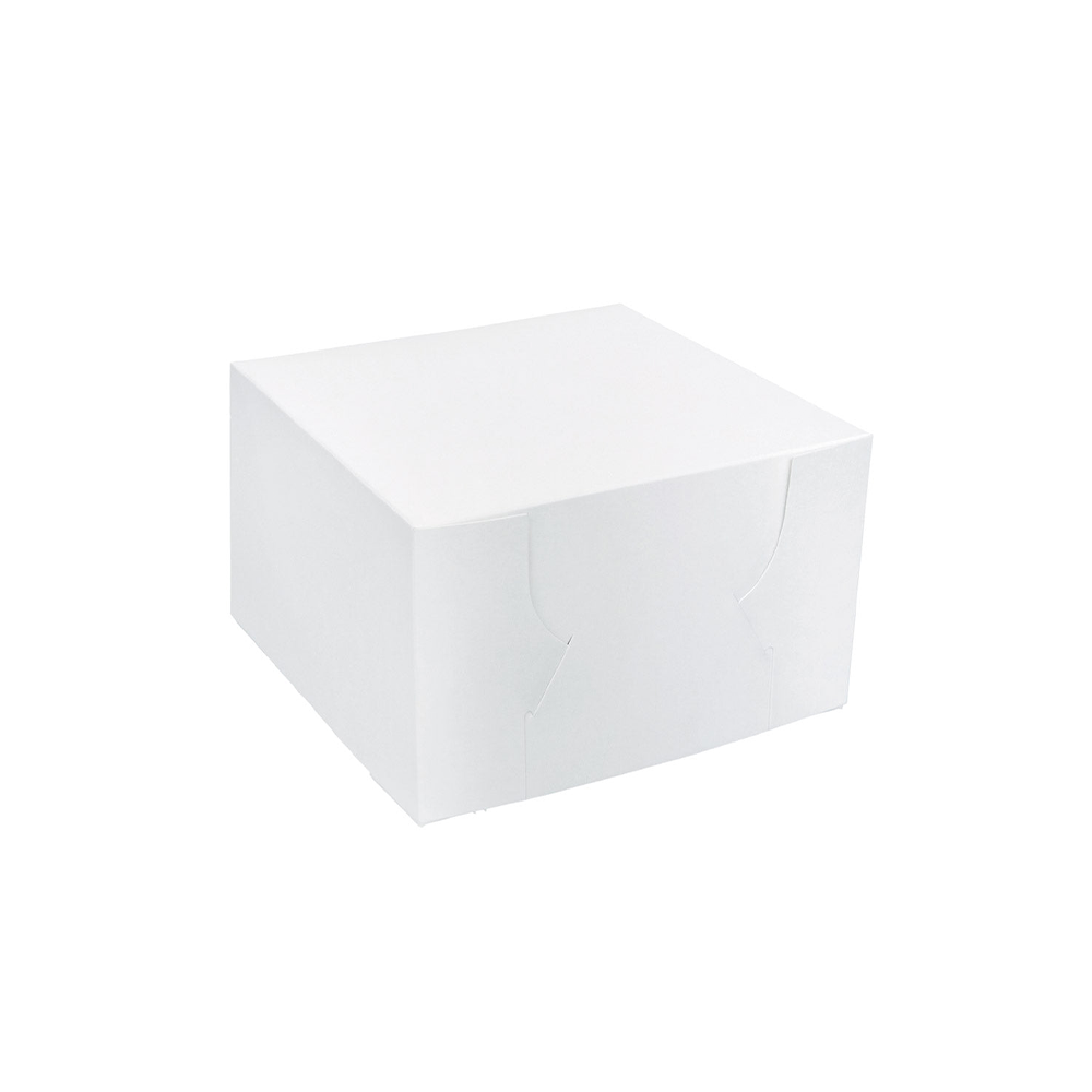 8x8x5 - Secure & Stylish MilkBoard Cake Box