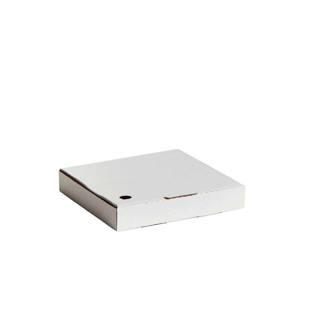 9" Inch Takeaway Pizza Box White - 100/CTN - TEM IMPORTS™