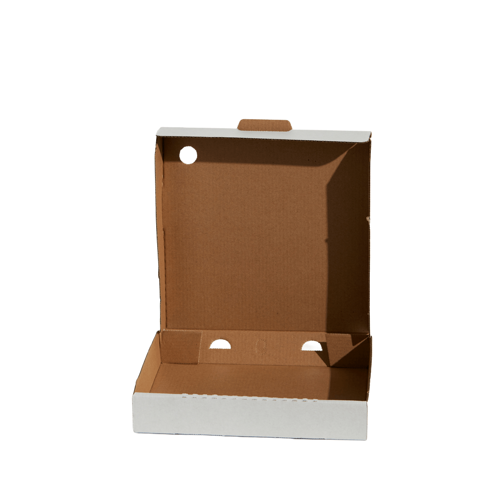 9" Inch Takeaway Pizza Box White - 100/CTN - TEM IMPORTS™