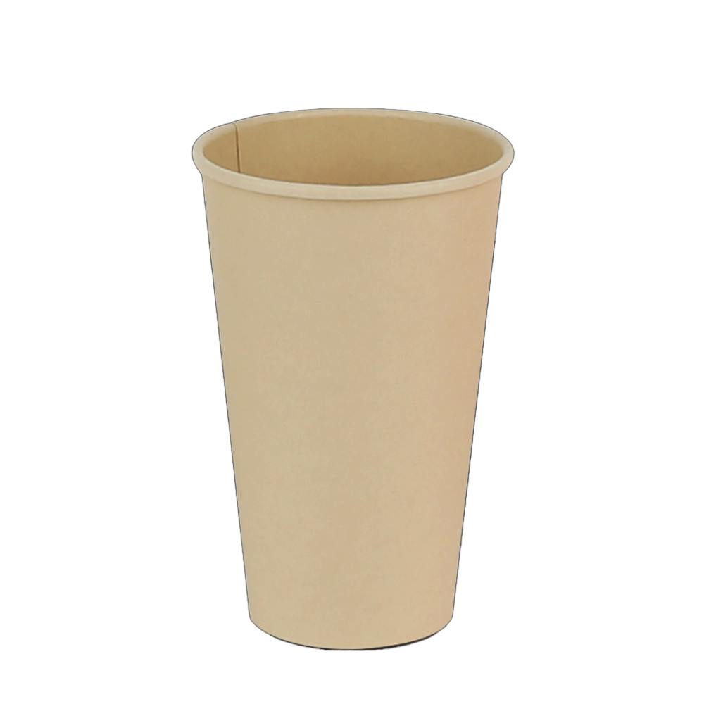 20oz/590mL PE Coated Bamboo Paper Cold Cup