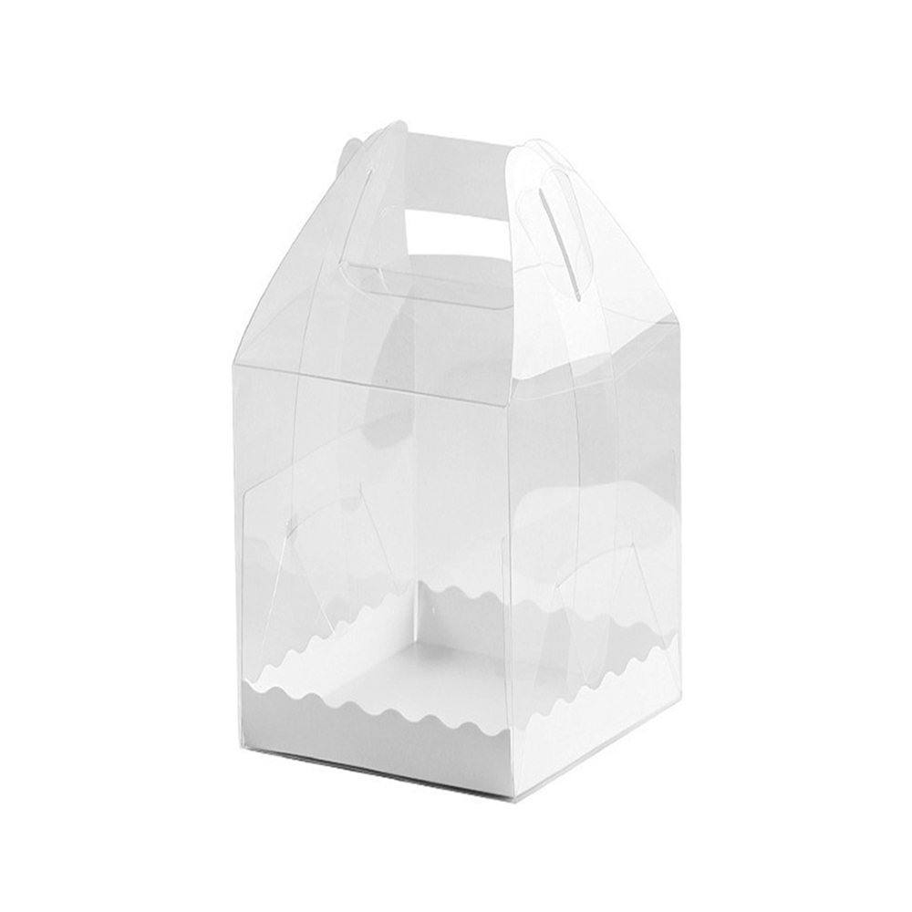 150x150x120mm Square Transparent Box With Handle - TEM IMPORTS™