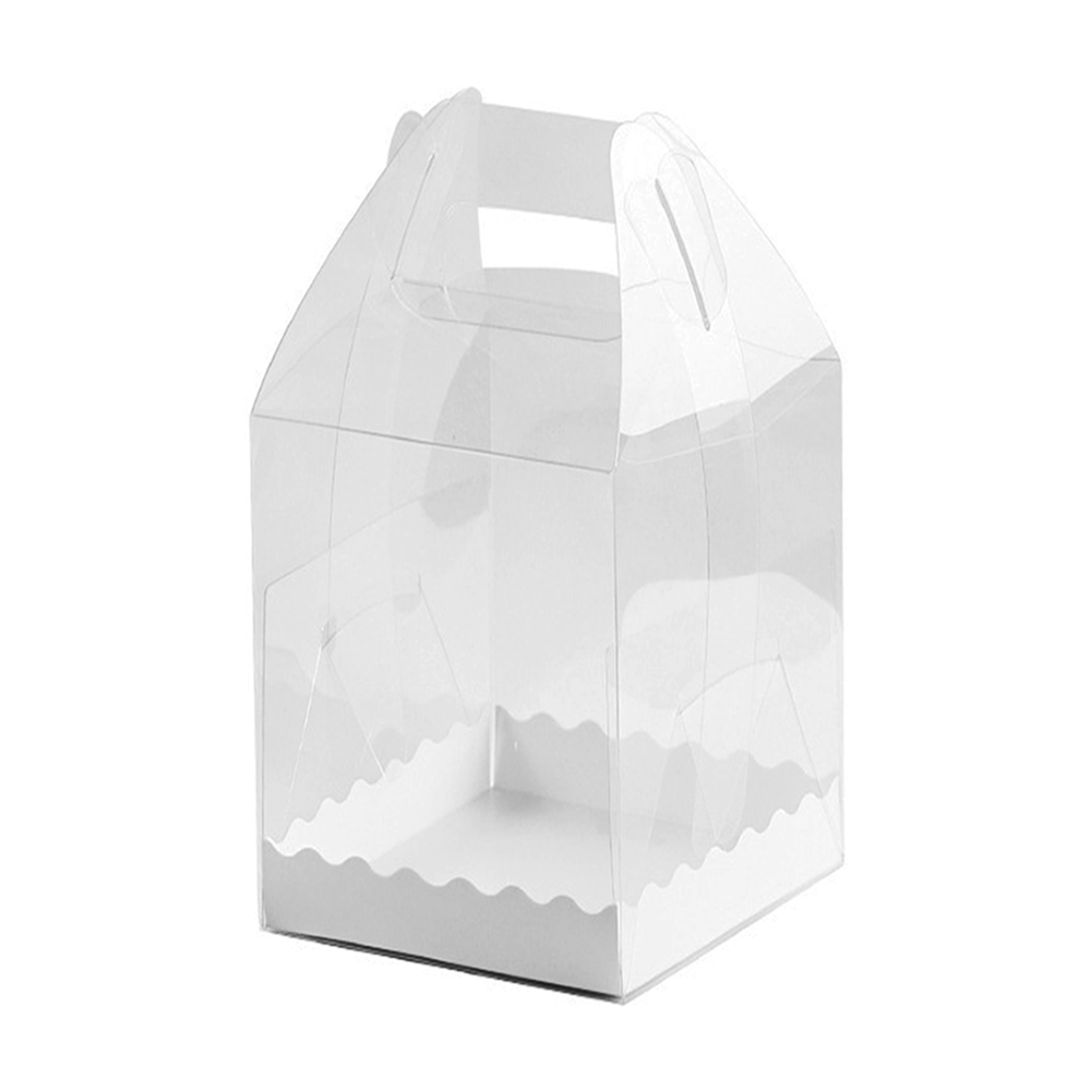 150x150x180 Tall Square Transparent Box With Handle